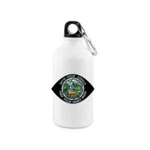 Trinkflasche Aluminium Malejungle Logo
